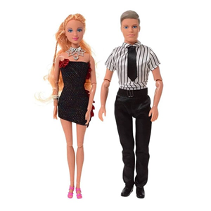 ست باربی زن و مرد رقاص دفالوسی Dancing Team Doll Defa Lucy -اسباب بازی